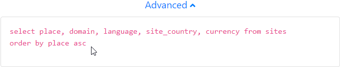 Custom views advanced