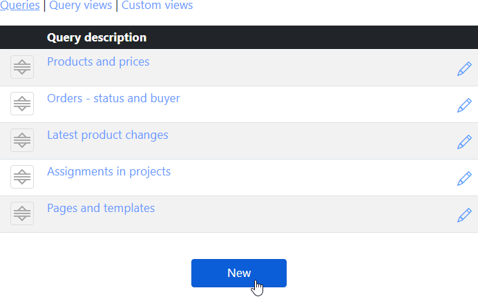 New query