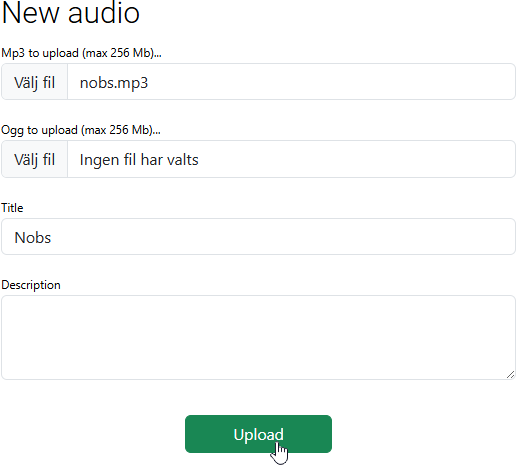 Add audio 3